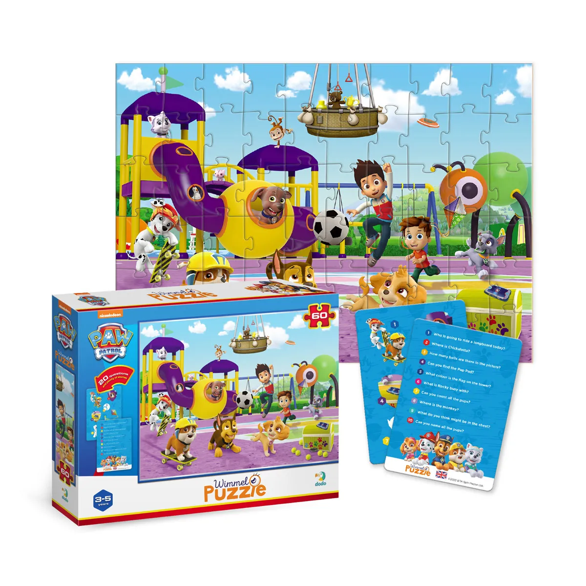 Пъзел Dodo 60 елем.- Paw Patrol Wimmelpuzzle — снимка 3