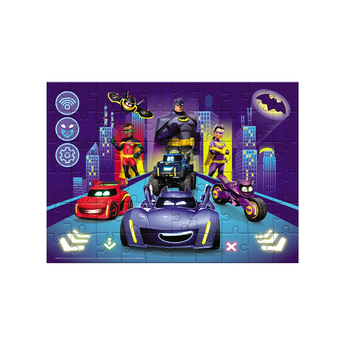 Пъзел Dodo 60 елем.- Batwheels - 200562 — снимка 3