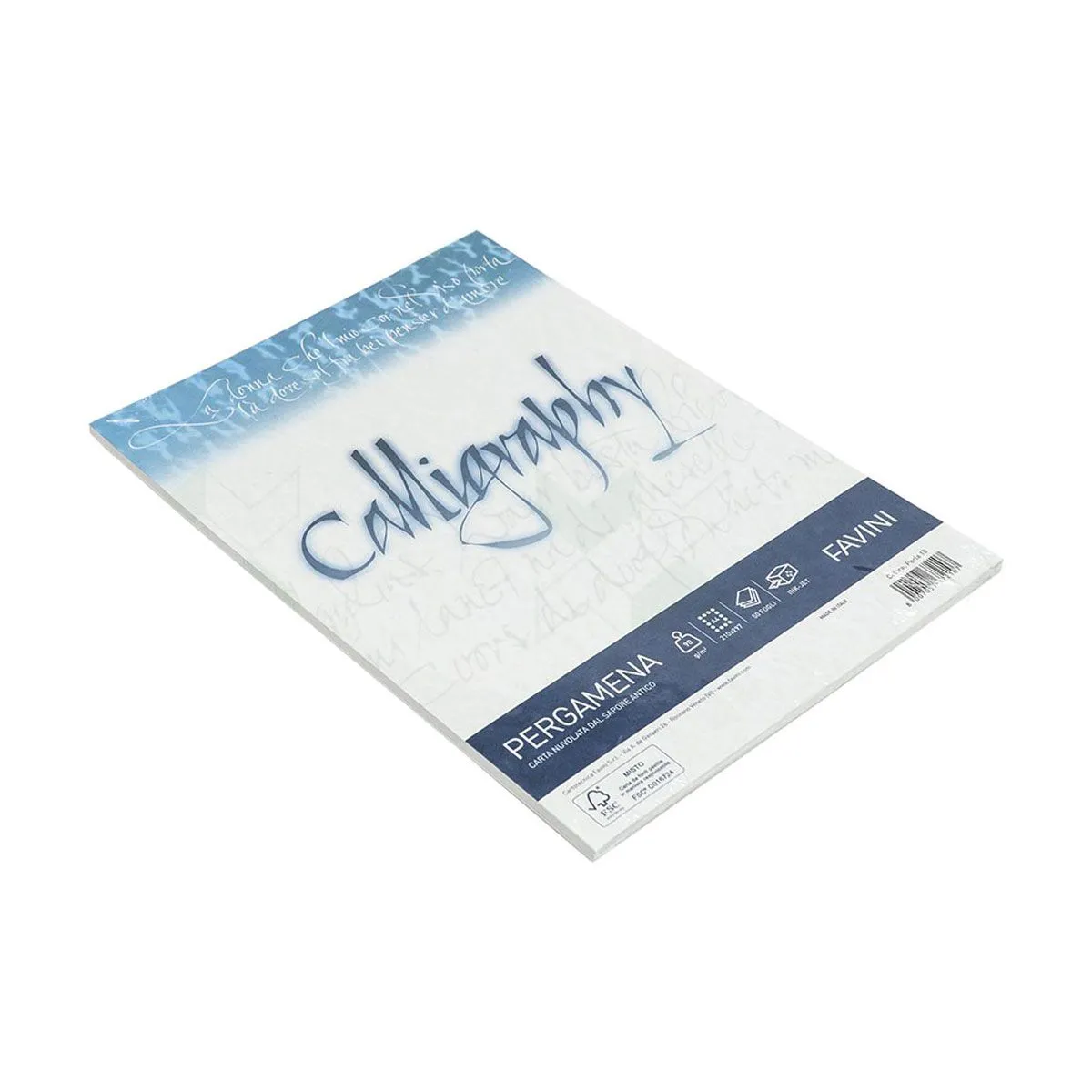 Картон Favini - А4 калигр-Pergamena 190gr-Perla — снимка 1