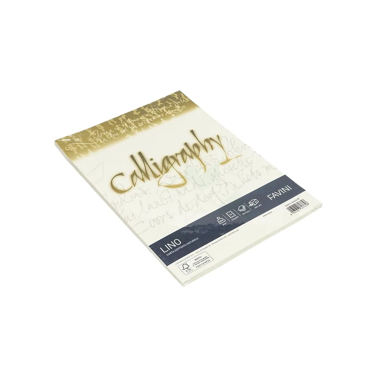 Картон Favini - А4 калигр-Pergamena 190gr-Avorio — снимка 1