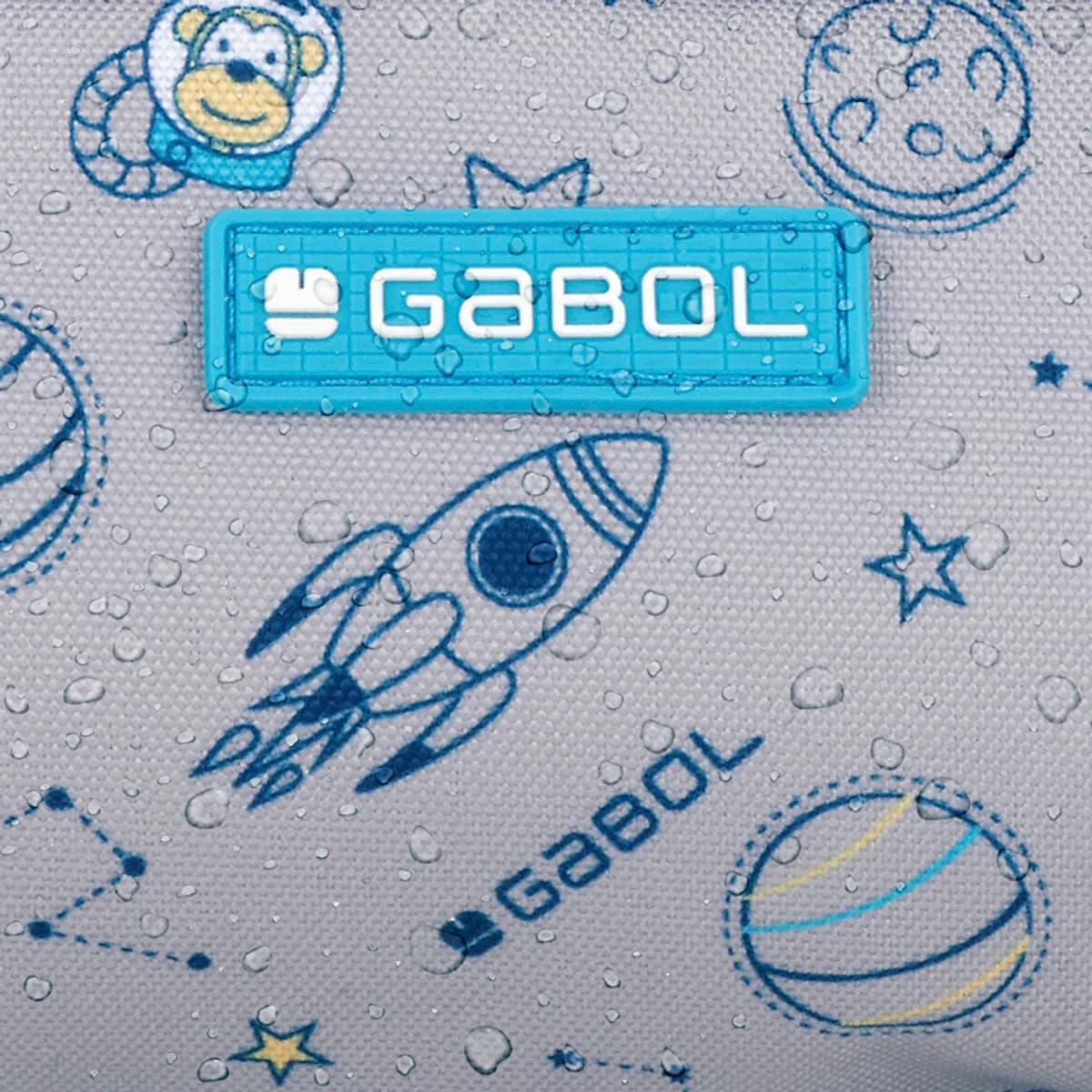 Несесер Gabol Space мек - 2 ципa- 6 см — снимка 5