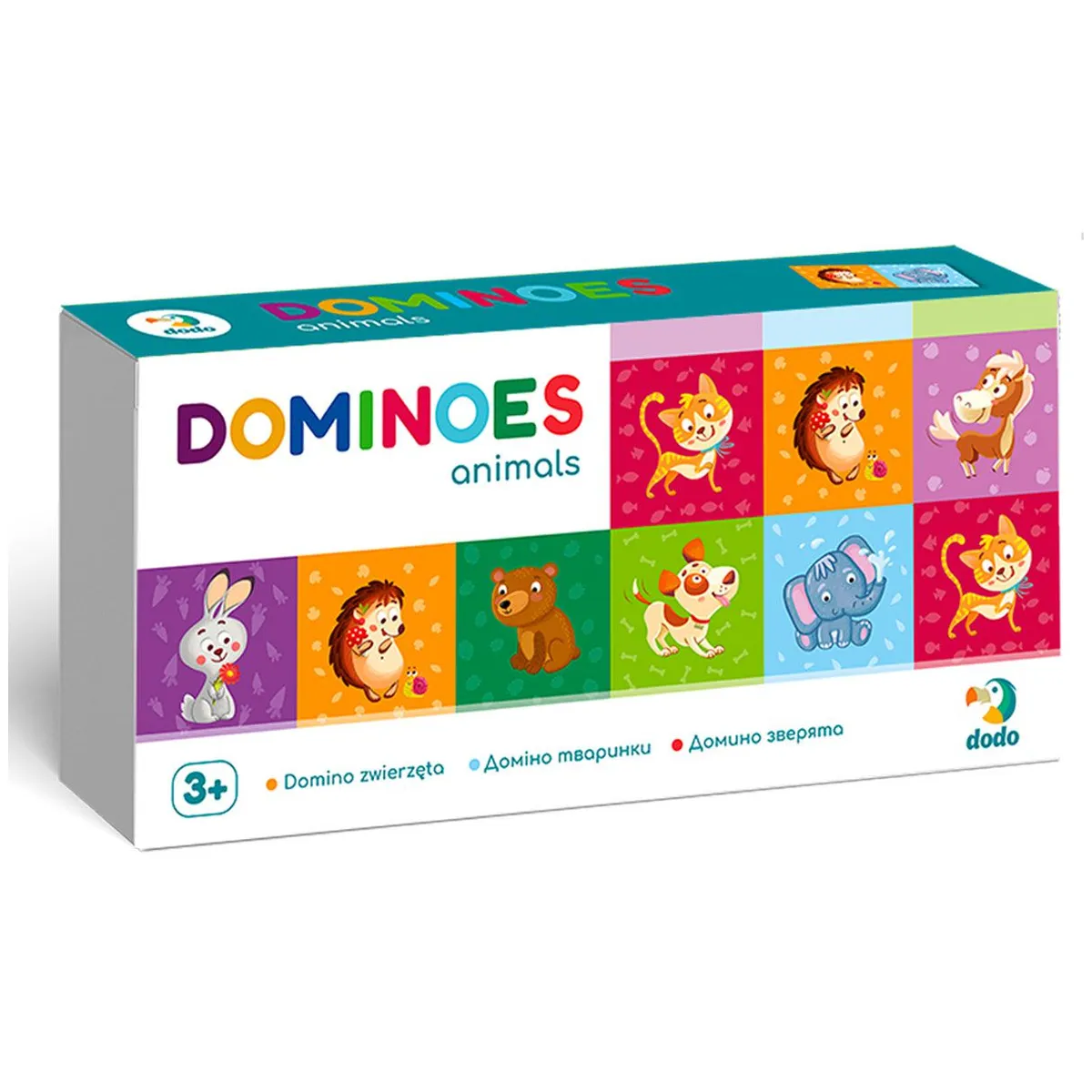 Домино Dodo 28 елемена - Животни — снимка 1