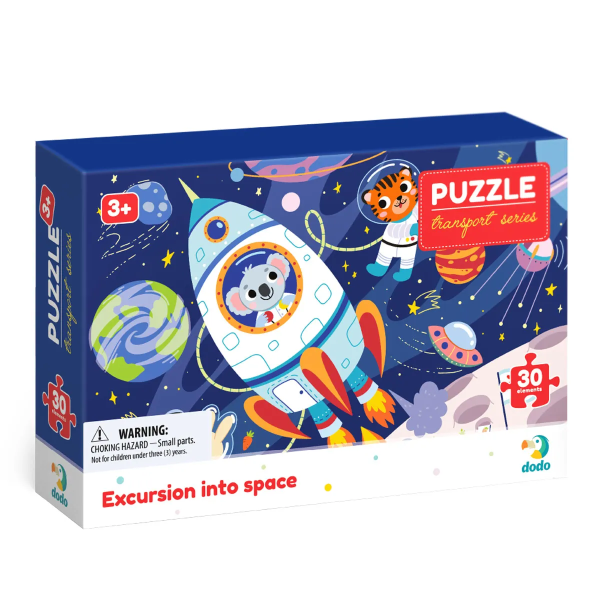 Пъзел Dodo 30 елем.- Екскурзия в космоса — снимка 2