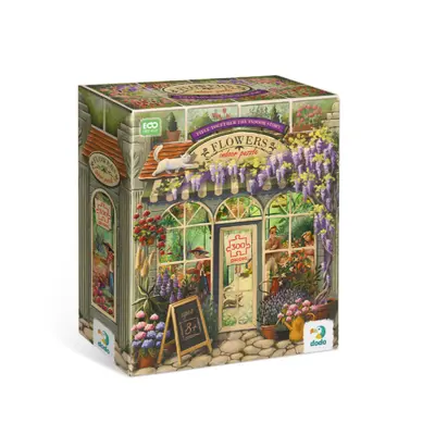 Корица на „Пъзел Dodo 300 ел.-Винтидж магазини-Flowers“