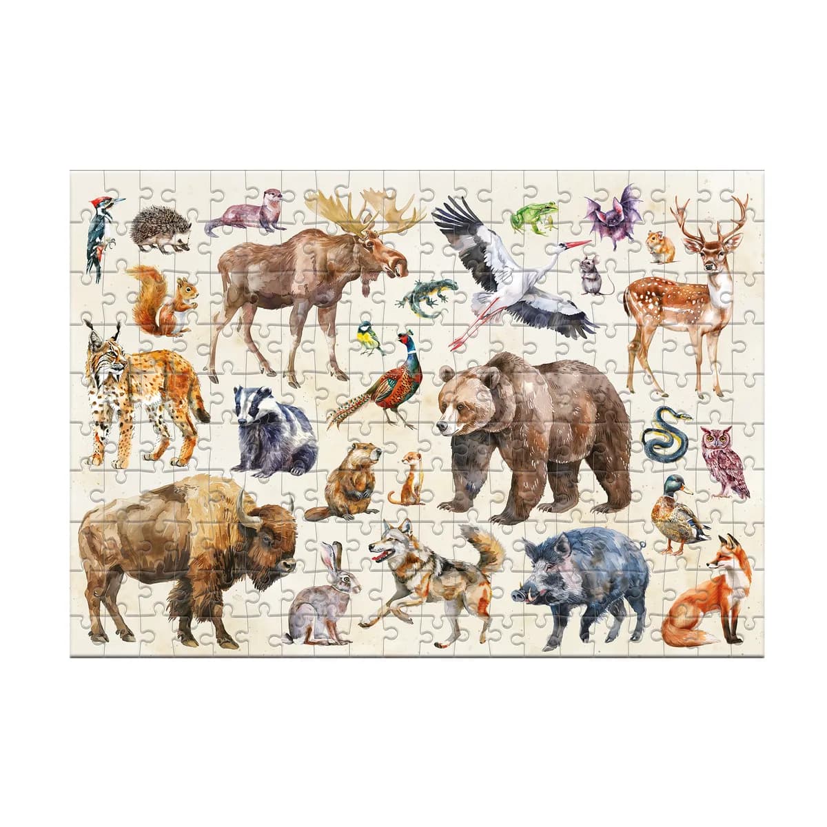 Пъзел Dodo Монтесори 200 елемента-Горски животни — снимка 2