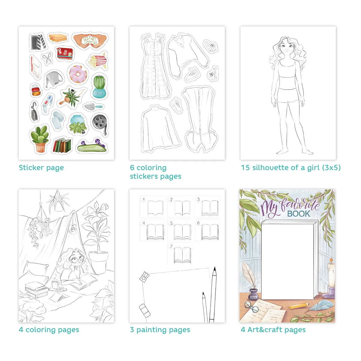 Творчески креативен комплект Dodo UGirl - Flora — снимка 3