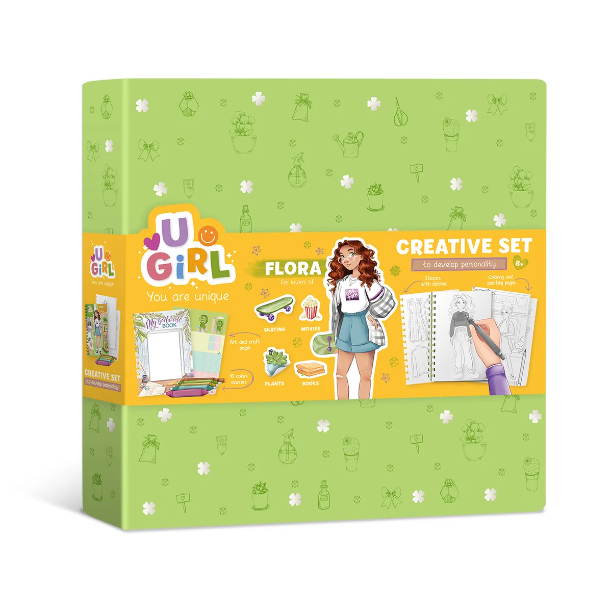 Творчески креативен комплект Dodo UGirl - Flora — снимка 5