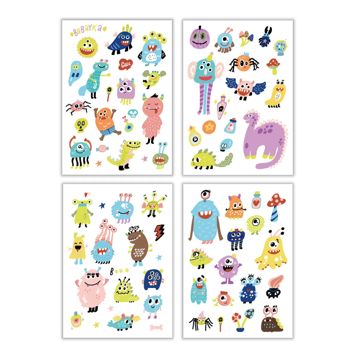 Татуировки  Dodo - Monsters- 301099 — снимка 2