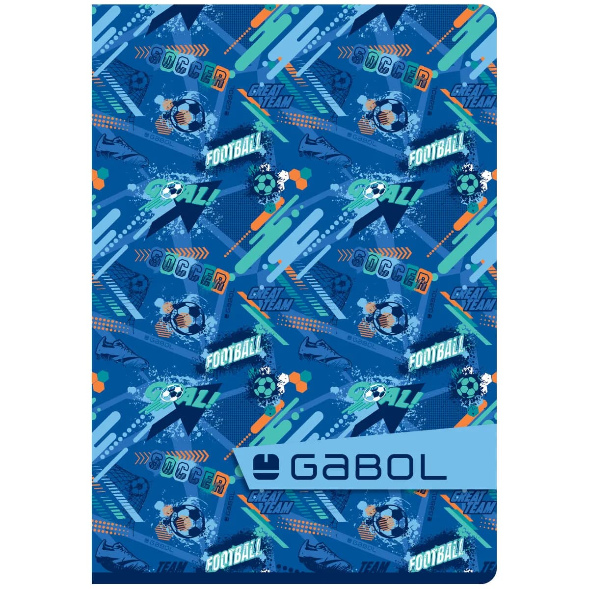 Тетрадка Gabol A4 - 40 л.- офсет - ш.ред -момче — снимка 3