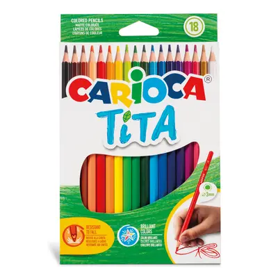 Корица на „Цветни молив Carioca Tita -18 цвята"