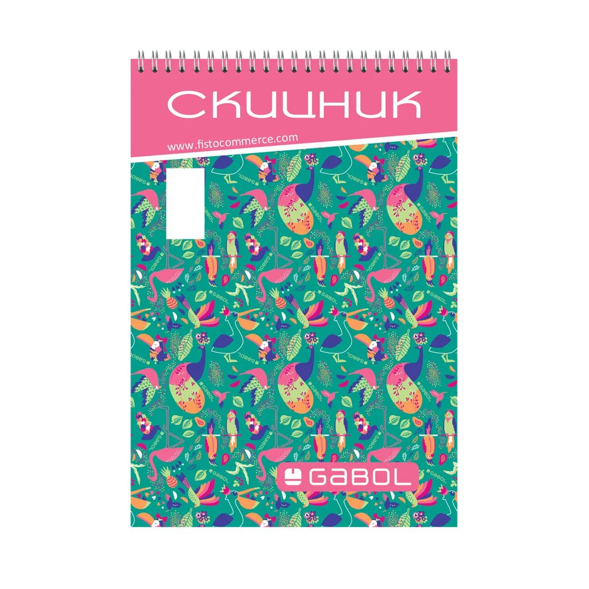 Скицник за рисуване Фисто-А4-спирала-30л.-момиче — снимка 5