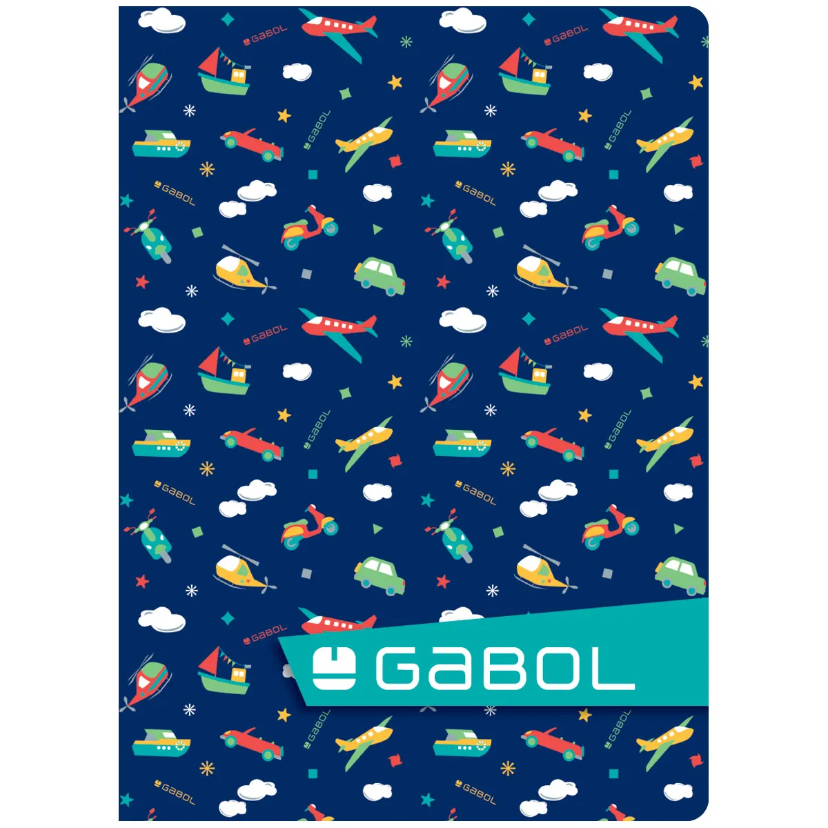 Тетрадка Gabol A5 - 20 л.- ш.ред.- момче — снимка 5