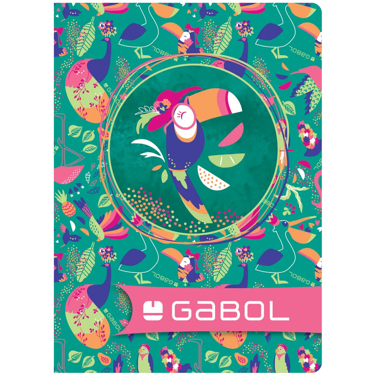 Тетрадка Gabol A5 - 20 л.- г. кв. - момиче — снимка 2