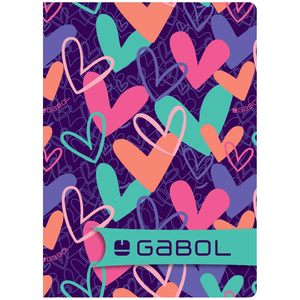 Тетрадка Gabol A5 - 20 л.- г. кв. - момиче — снимка 5