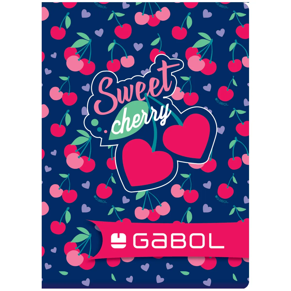 Тетрадка Gabol A5 - 56 л.- широк ред - момиче — снимка 2