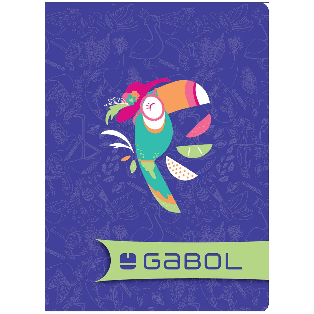 Тетрадка Gabol A5 - 56 л.- широк ред - момиче — снимка 3