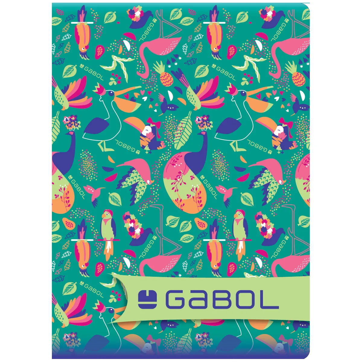 Тетрадка Gabol A5 - 56 л.- широк ред - момиче — снимка 4