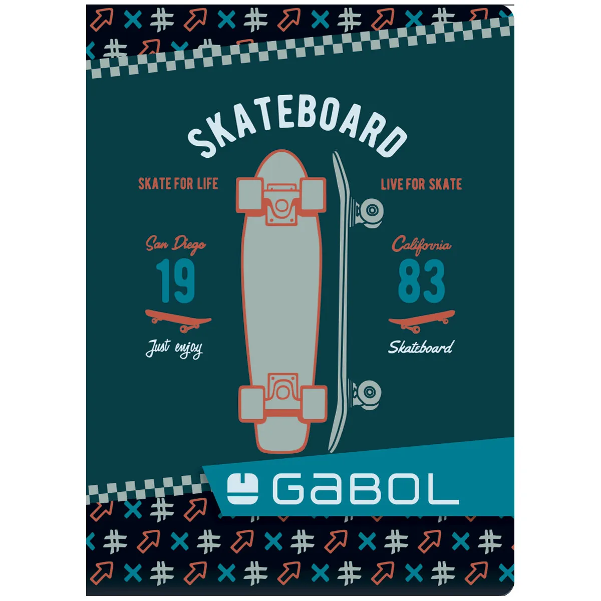 Тетрадка Gabol A5 - 56 л.- широк ред - момче — снимка 4