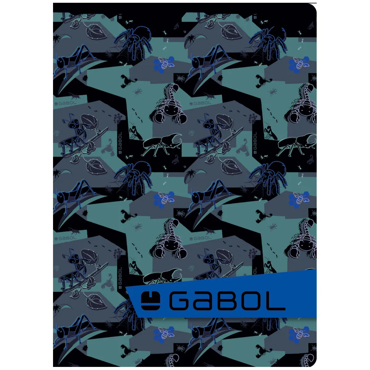 Тетрадка Gabol A5 - 80 л.- широк ред - момче — снимка 3