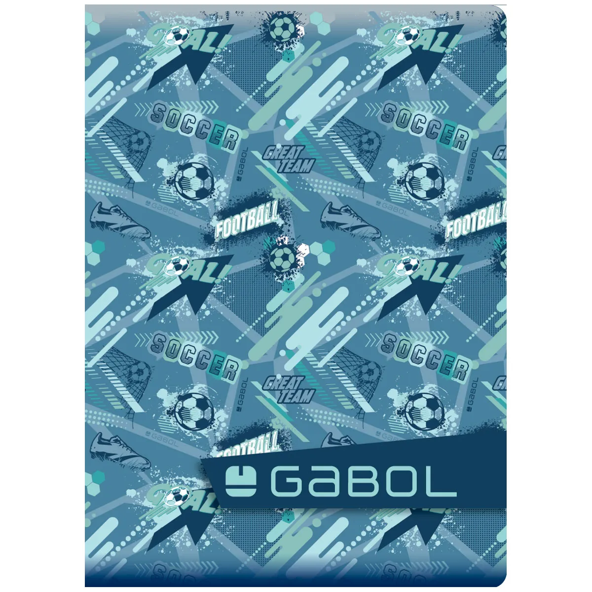 Тетрадка Gabol A5 - 80 л.- широк ред - момче — снимка 6