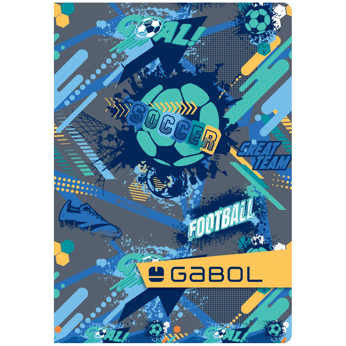 Тетрадка Gabol A4 - 60 л.-офсет- м. кв. момче — снимка 4