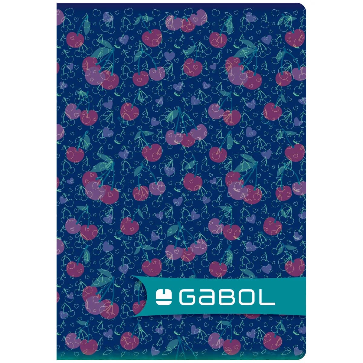 Тетрадка Gabol A4 - 80 л.-офсет-ш. ред - момиче — снимка 5