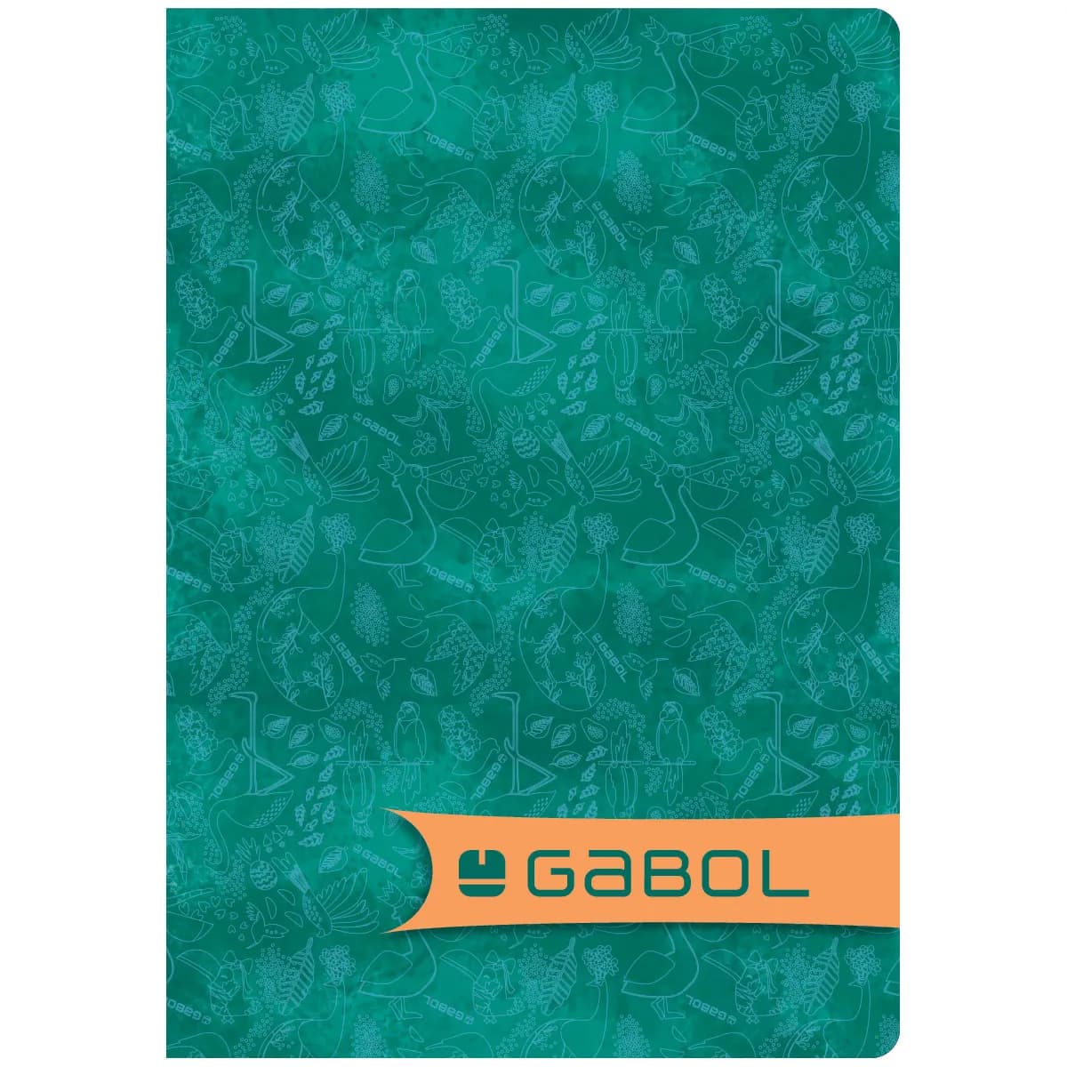 Тетрадка Gabol A4 - 80 л.- офсет - каре - момиче — снимка 3