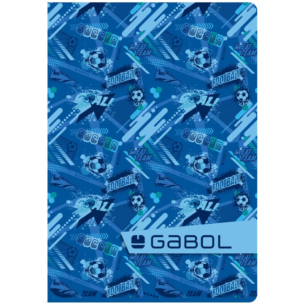 Тетрадка Gabol A4 - 80 л.- офсет - каре - момче — снимка 2