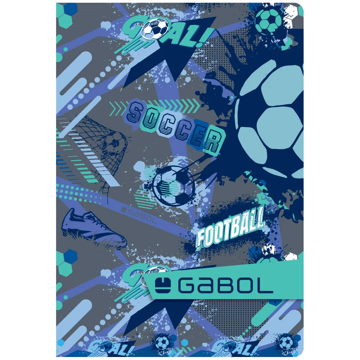 Тетрадка Gabol A4 - 80 л.- офсет - каре - момче — снимка 3