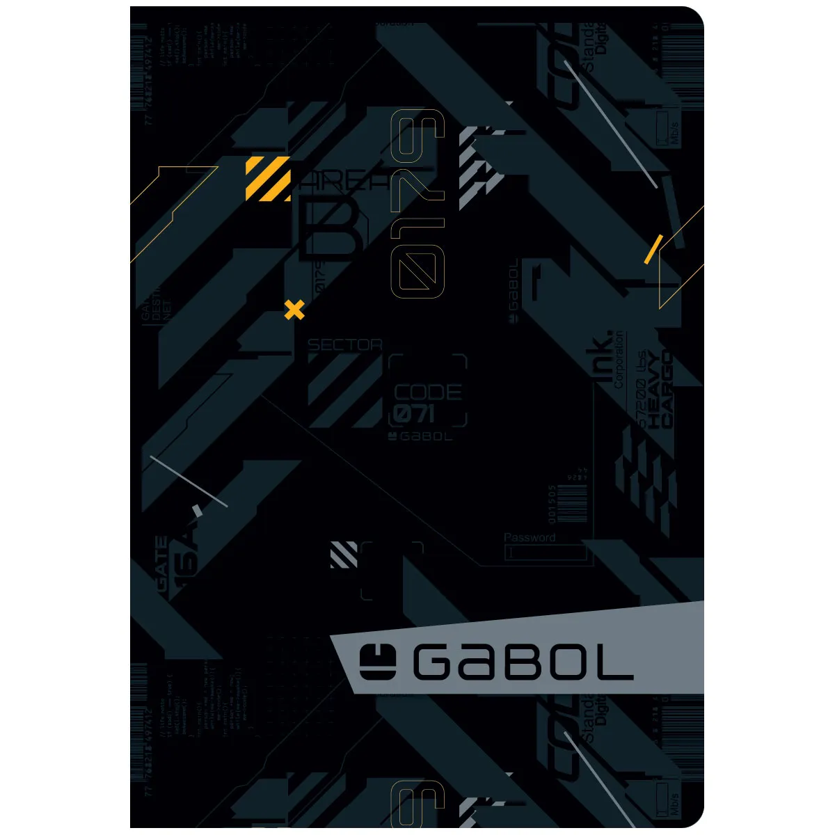 Тетрадка Gabol A4 - 80 л.- офсет - каре - момче — снимка 6