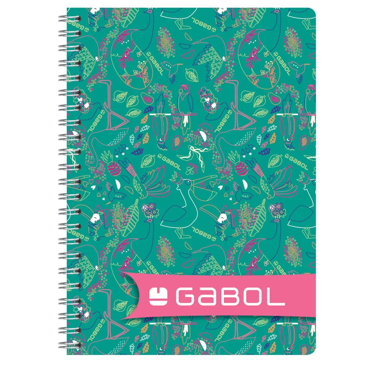 Тетрадка Gabol В5-120 л.-офсет-спирала - ш.р. — снимка 2