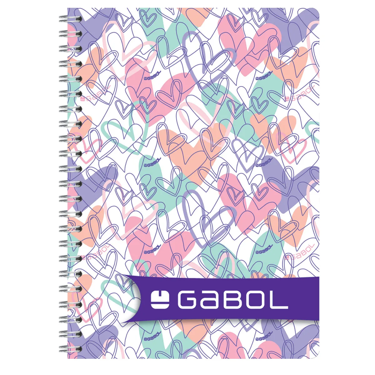 Тетрадка Gabol В5-120 л.-офсет-спирала - ш.р. — снимка 5
