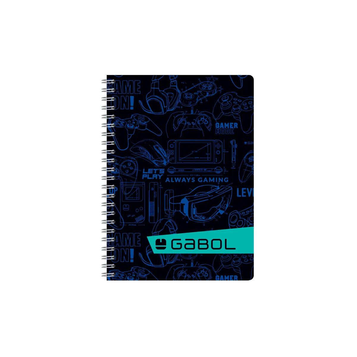 Тетрадка Gabol A5-140 л.-спирала - 4 теми — снимка 8