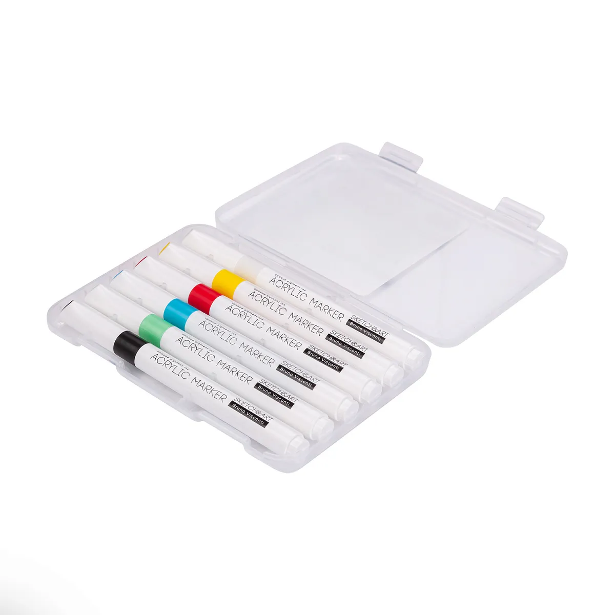 Маркери Bruno Visconti Sketch&Art-Акрилни- 6 цв — снимка 2