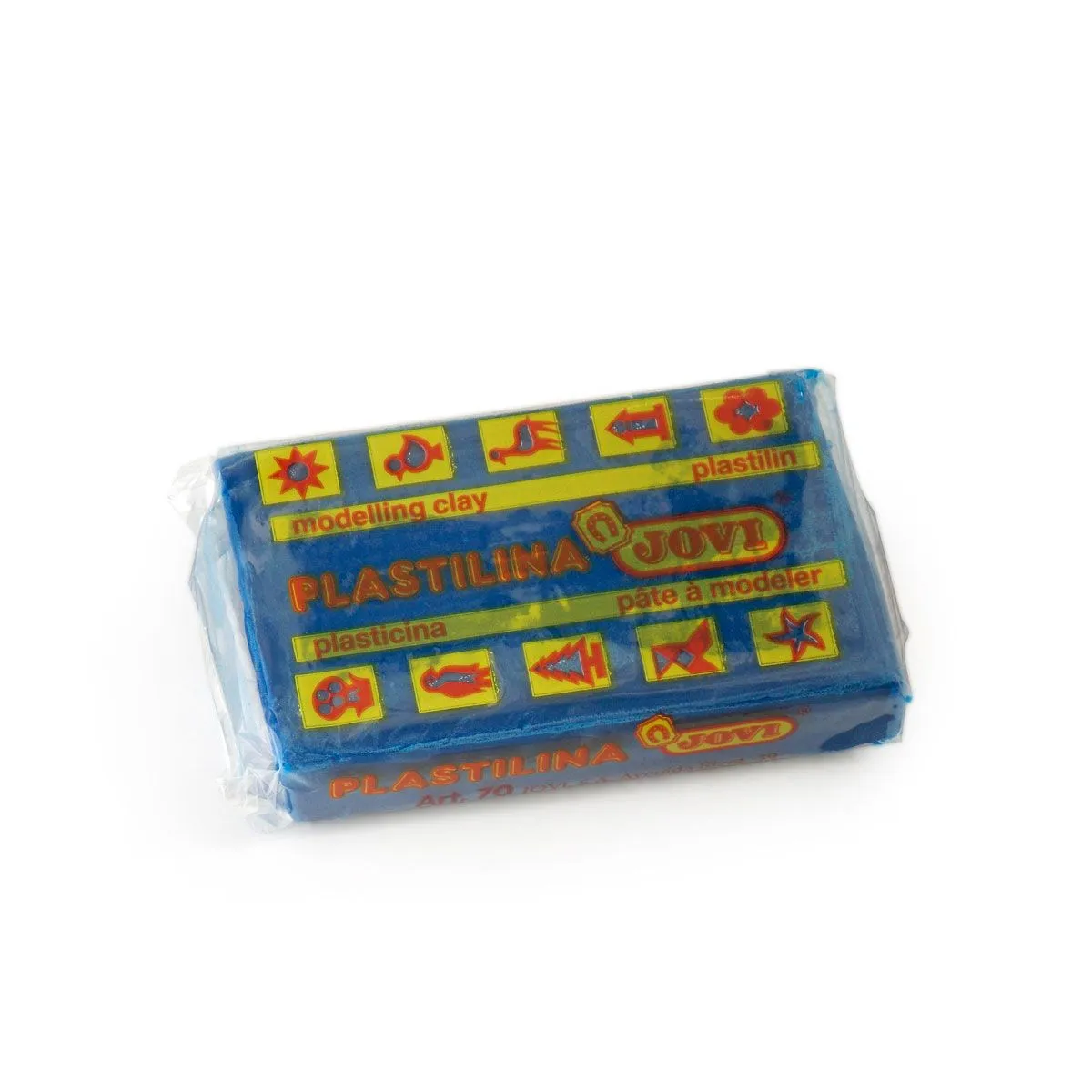 Пластилин Jovi 50 gr - цветен - тъмно син — снимка 1