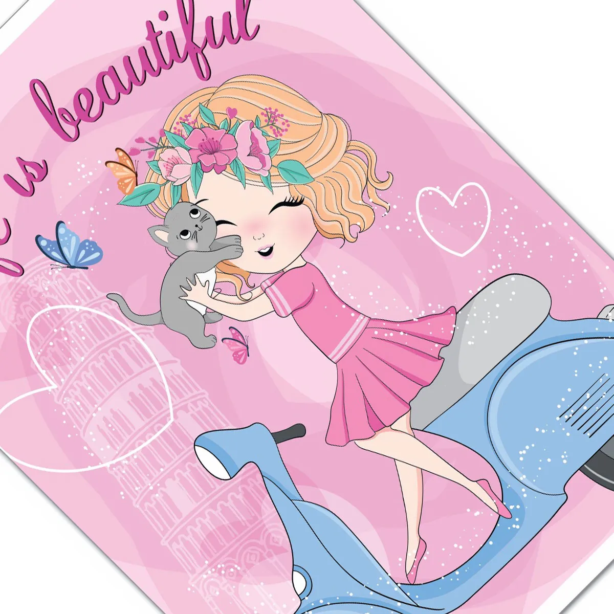 Тетрадка Lastva Cute - А4 - 52 л. ш.ред — снимка 4