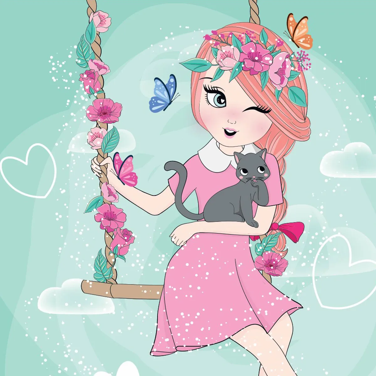 Тетрадка Lastva Cute - А4 - 52 л. ш.ред — снимка 7