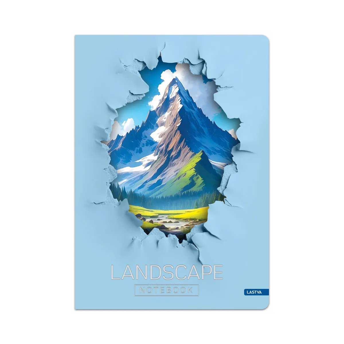 Тетрадка Lastva Landscape - А4 - 96 л.- тв.кор. — снимка 3