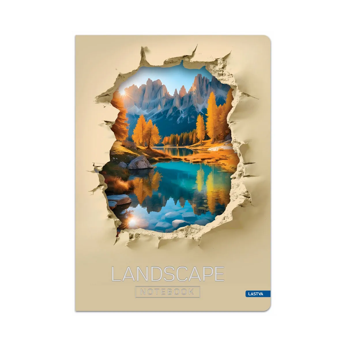 Тетрадка Lastva Landscape - А4 - 96 л.- тв.кор. — снимка 6