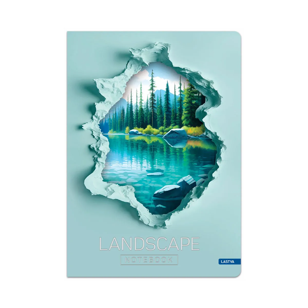 Тетрадка Lastva Landscape - А4 - 96 л.- тв.кор. — снимка 7