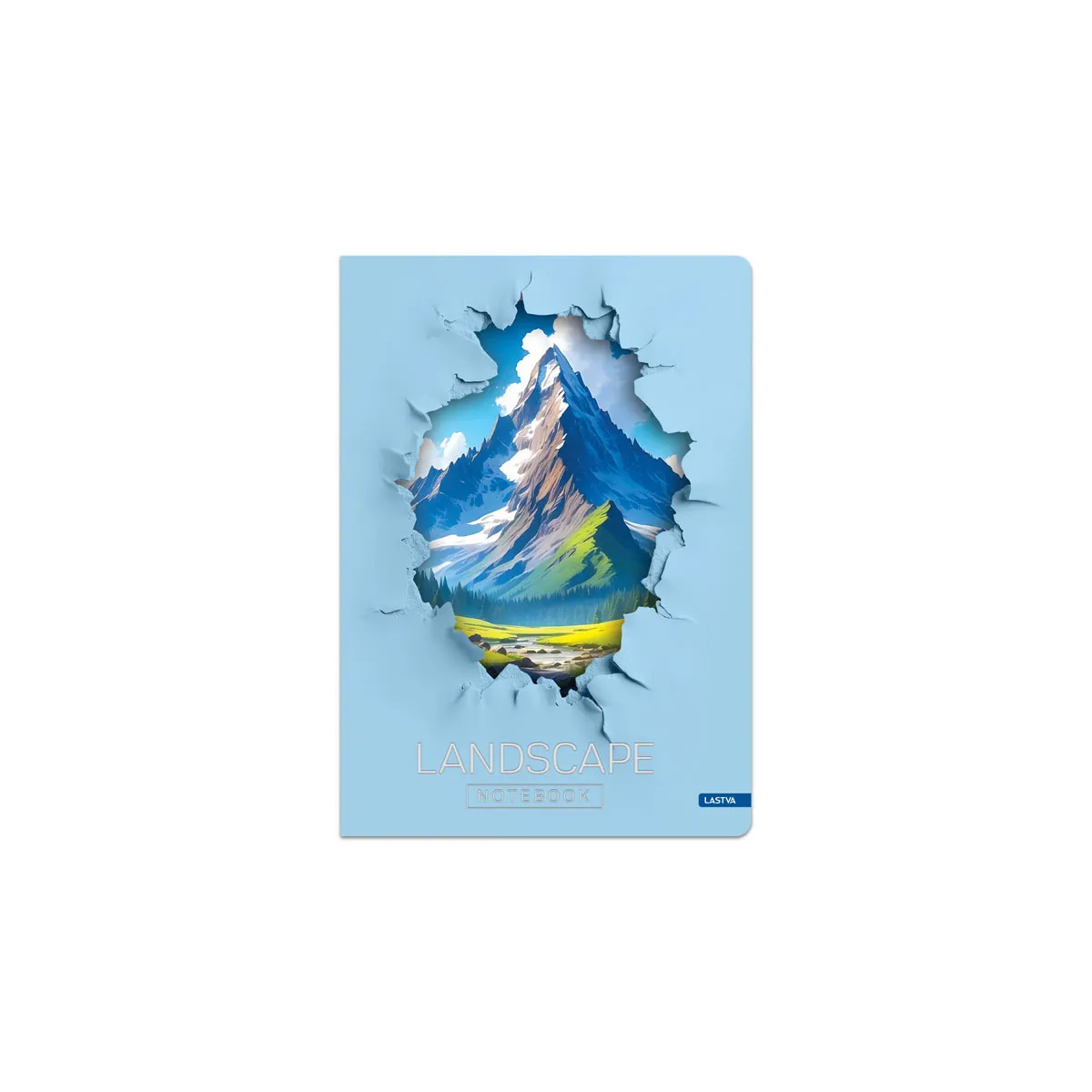 Тетрадка Lastva Landscape - А5 - 96 л.- тв.кор. — снимка 3