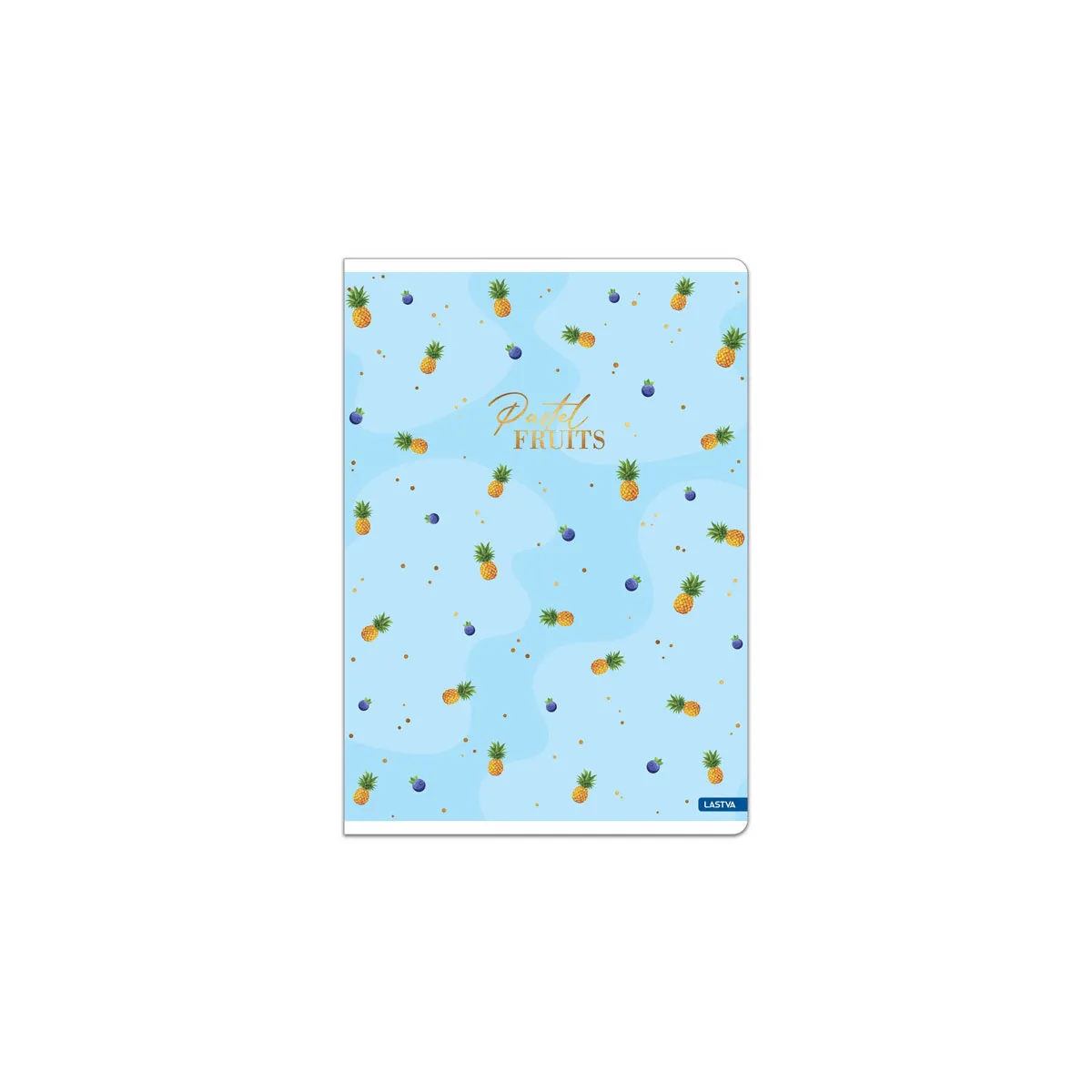 Тетрадка Lastva Pastel fruits - А5 - 52 л. ш.ред — снимка 2