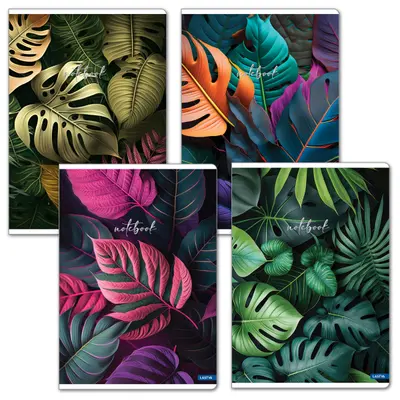 Корица на „Тетрадка Lastva Pastel Botanical- А4 -52 л.ш.ред"