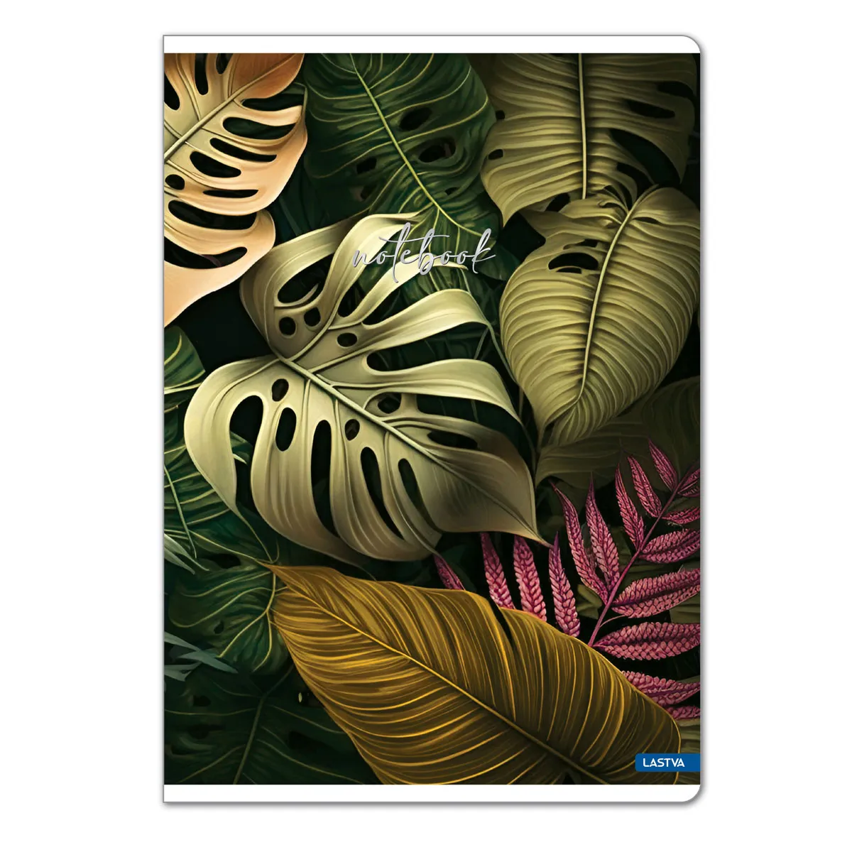 Тетрадка Lastva Pastel Botanical- А4 -52 л.ш.ред — снимка 2
