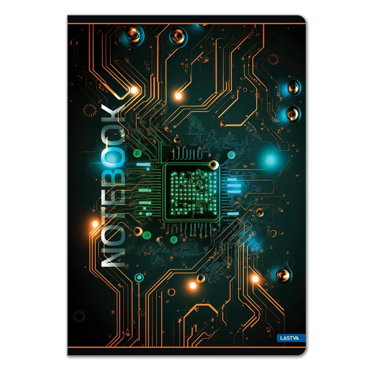 Тетрадка Lastva Pastel Matrix - А4 -52 л.ш.ред — снимка 2