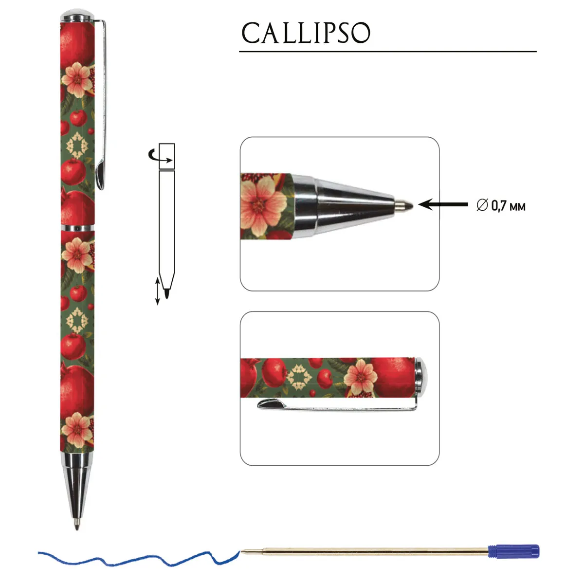 Химикалка Victoria`s Callipso - Нар — снимка 2