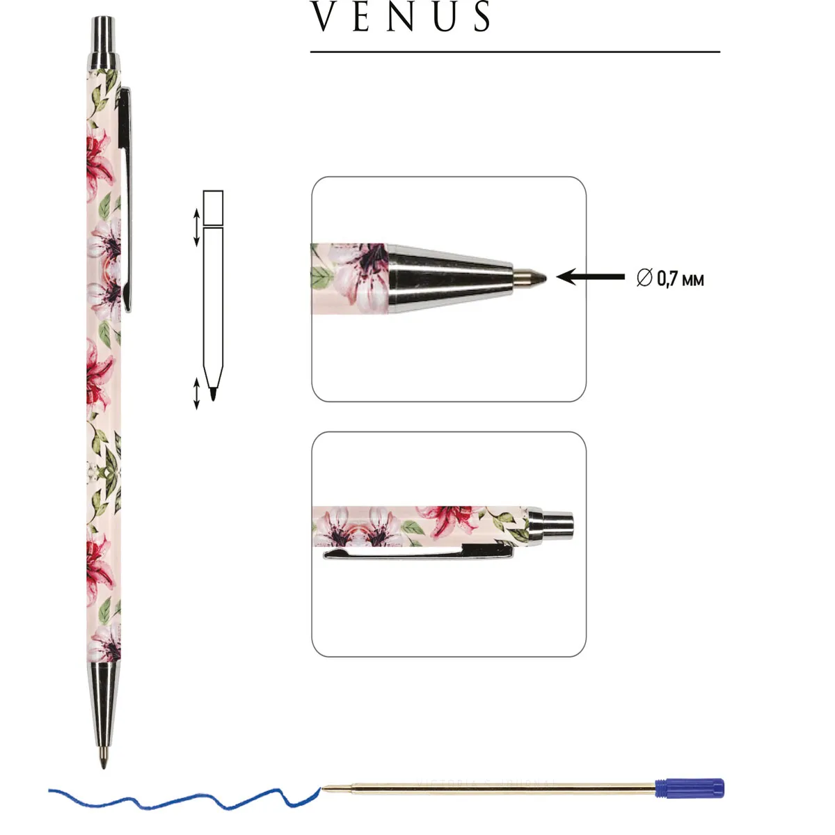 Химикалка Victoria`s Venus-Лилиум — снимка 2
