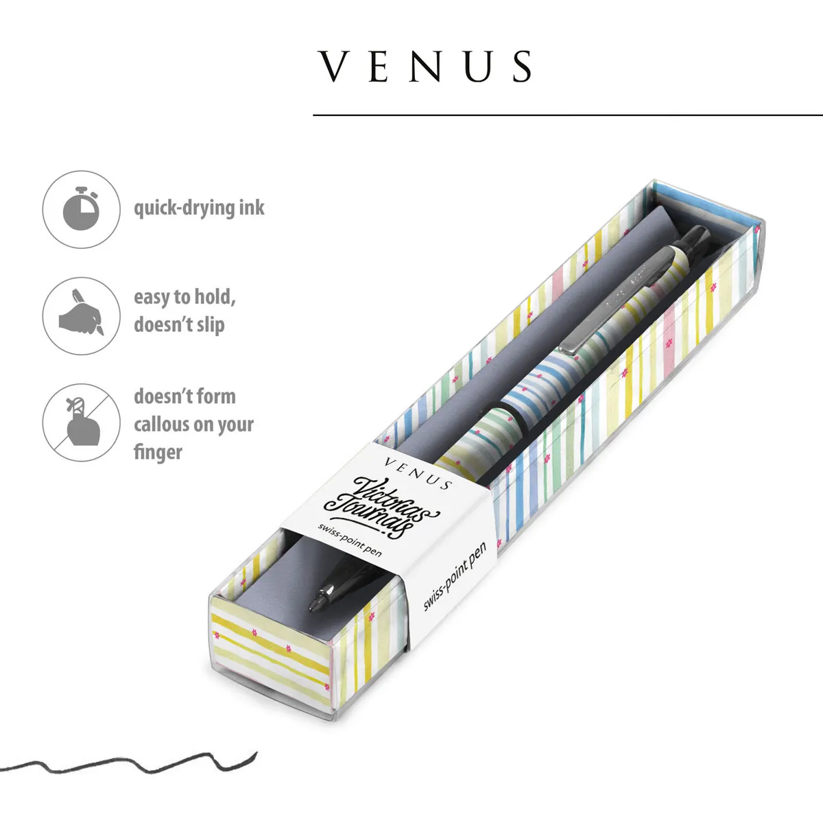 Химикалка Victoria`s Venus-Райе пастелно — снимка 1