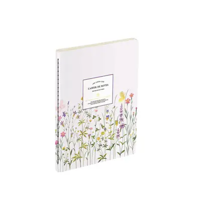 Корица на „Тефтер Victoria Journals A5, 40л-Florals pink-ре"