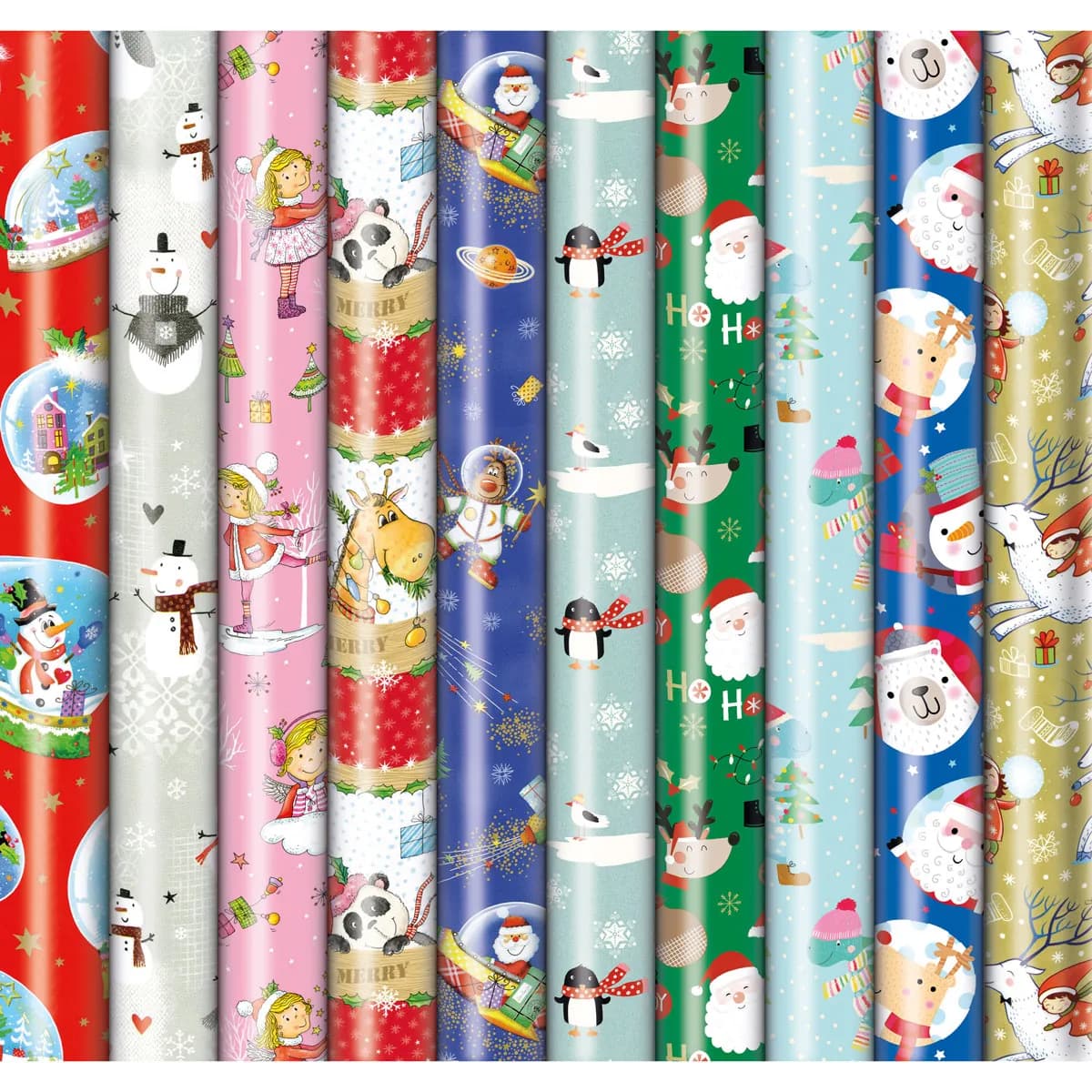 Опаковъчна хартия Zoewie-70 x 200 -Детска-Коледа